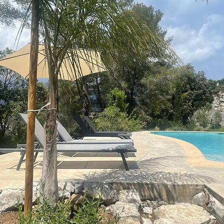 La Villa Des Carriers- Maison Avec Piscine Proche Mer Roquefort-les-Pins Exterior foto