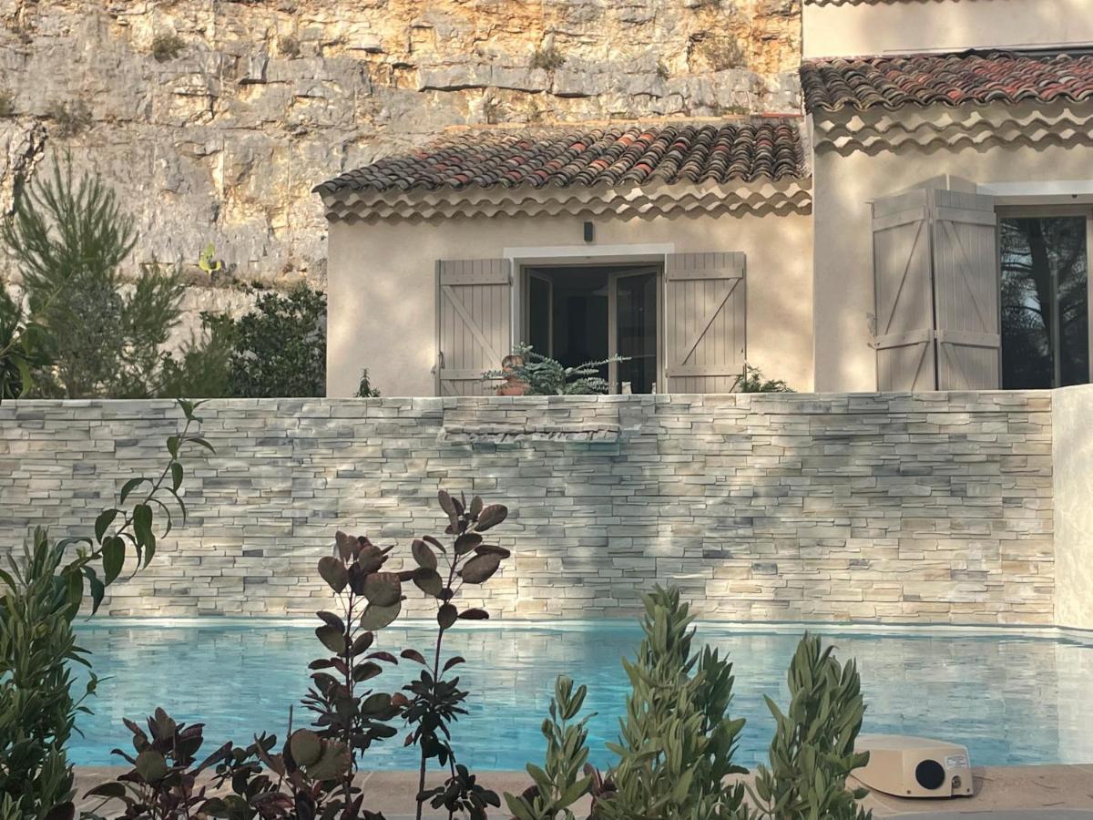 La Villa Des Carriers- Maison Avec Piscine Proche Mer Roquefort-les-Pins Exterior foto